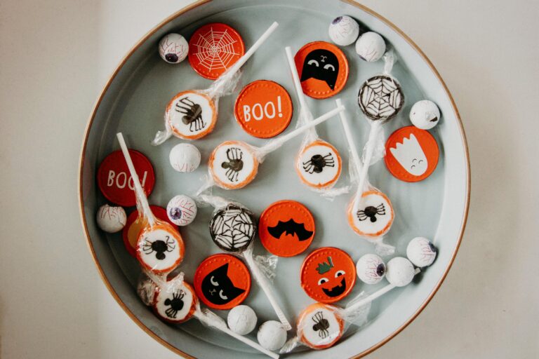 bowl of halloween candy